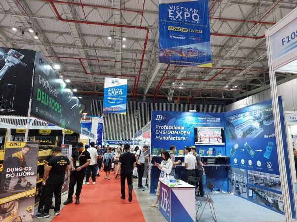 Mẫu thiết kế gian hàng triển lãm VN Expo